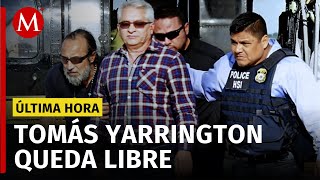 Liberan a exgobernador de Tamaulipas, Tomás Yarrington, preso en EU