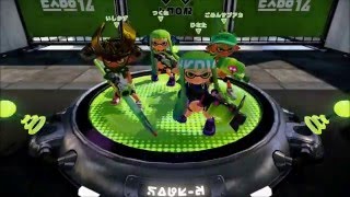 ひなた『プライベートマッチで４対４』 本気武器　ガチマッチ！ 　 Part.２　ｉｎ　デカライン高架下　／　WiiＵ　Splatoon（スプラトゥーン）