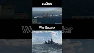 naval gun sounds in war thunder realistic vs game