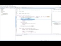 binary search java source code development | eclipse java neon enviroment