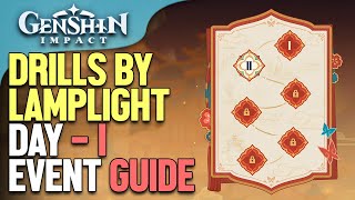 Drills by Lamplight Day - I Event Guide Genshin Impact