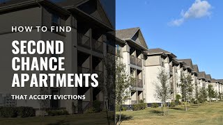 How To Find Second Chance Apartments that Accept Evictions?