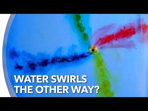 Do toilets flush opposite south of the equator?