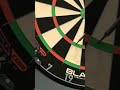 Mvg hits 126 checkout against josh rock #shorts #darts #pdc #viral #india #trending