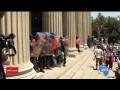 VIDEO : Wits students clash with police