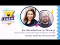 Introduction to Three.js (with Sarah Drasner) — Learn With Jason