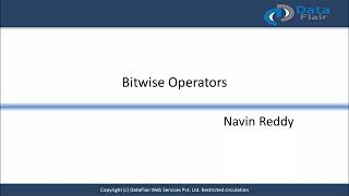 Java Bitwise Operators