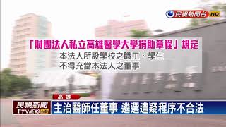 高醫校長遴選爆爭議 董事會：依法有據－民視新聞