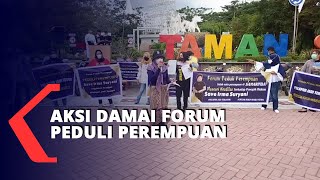 Aksi Damai Tuntut Keadilan Untuk Perempuan