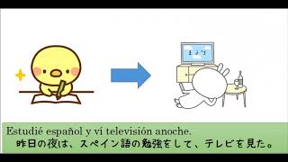 Lección 124　「歩いていた時、雨が降ってきた」過去進行形＆点過去☆スペイン語レッスン☆