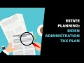 Estate Planning Under the Biden Administration’s Tax Plan