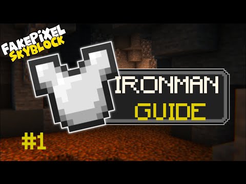 Ironman early game guide. | Fakepixel