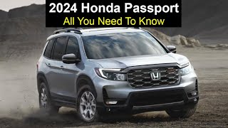 2024 Honda Passport All You Need To Know