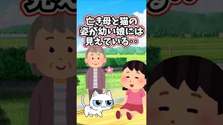 亡き母と猫の姿が見える娘。母は私を恨んでいると思っていたけど‥　　　　　　　　　　　　.　　　　　　　　　　　　　. 　　　　　　　　【 泣ける話 感動する話 】 #2ch #猫 #犬 #Shorts