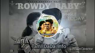 Rowdy baby song|maari 2|Dhanush,Dhee