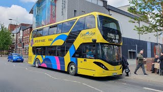 EXCLUSIVE!! First time in service!! Arriva North West ADL Enviro 400FCEV 4901/SK23CMU - Route 10A