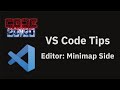 VS Code tips — Moving the minimap to the left of the editor