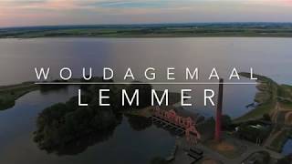 Woudagemaal Lemmer Shot with DJI Mavic Air Drone ( Unesco World Heritage ) Friesland