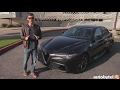 2017 Alfa Romeo Giulia Quadrifoglio Test Drive Video Review - 505 HP Luxury Sedan