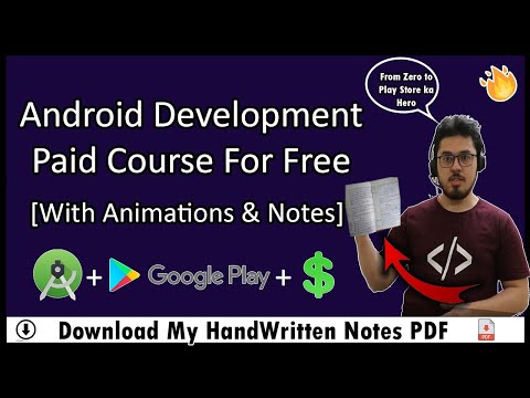 Android Development Guide for Beginners in Hindi (with Comments)