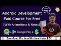 Android Development Tutorial For Beginners In Hindi (With Notes) 🔥