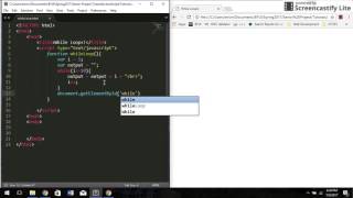 JavaScript Tutorial #2, Loops - Part 1: While Loops