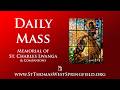 Daily Mass Wednesday, June 3, 2026