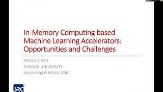 Pilot Talk 1: In-Memory Computing based Machine Learning Accelerators: Opportunities and Challenges