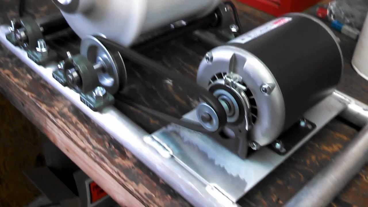 Stainless Steel Media Rotary Tumbler Project Youtube