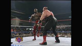 Vader (with Jim Cornette) vs Ahmed Johnson King of the Ring 1996 Rnd 1 Match. Owen Hart interferes!