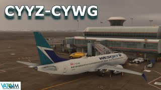 MSFS Live | iFLY 737 Max | *Winter Ops* | Toronto - Winnipeg | Vatsim #msfs2020 #ifly #737max