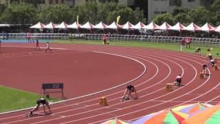 20160424092824 105學年度全國中等學校運動會田徑賽國中男組400公尺預賽第3組 新北市溪崑國中朱囿儒 苗栗縣竹南國中柯程中 新竹縣成功國中蔡易瑾 彰化縣彰泰國中周汯暐 屏東縣中正國中