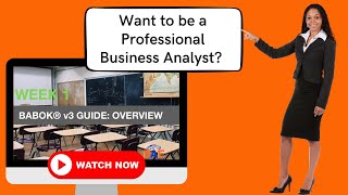 How to navigate the BABOK Guide? Business Analyst Course | BABOK v3 Study Group | Week 1