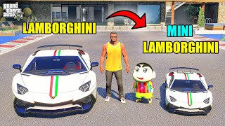 Franklin Lamborghini VS Shinchan Lamborghini in GTA 5 || JNK GAMER