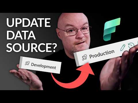 Updating data sources in deployment pipelines