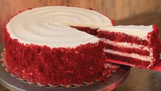 Red Velvet Cake without Oven Recipe By Chef Hafsa