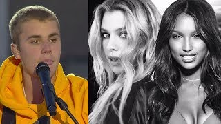 Justin Bieber & David Guetta Debut "2U" Song With The Help Of Victoria's Secret Supermodels