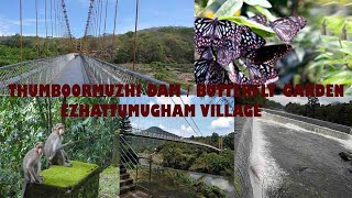 THUMBOORMUZHI DAM // BUTTERFLY GARDEN // EZHATTUMUGHAM VILLAGE