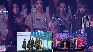 Blackpink Reaction To Bts Idol Performance At mma 2018