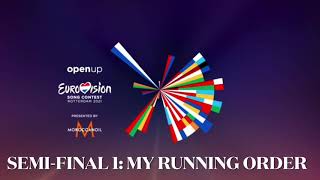 Eurovision 2021: Semi-Final 1 • My Running Order – Recap • SEE DESCRIPTION • ESC Kazakhstan