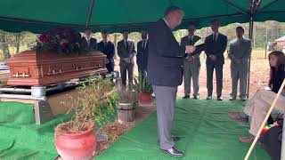 Graveside service for Jesse McBride