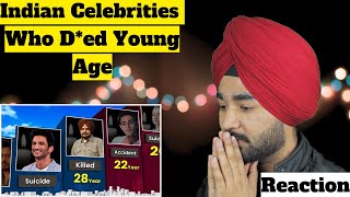 Reaction On: Indian Celebrities Who D*ed Young Age || Sidhu Moose Wala, Sushant Singh Rajput, Etc