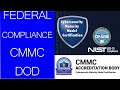 Cybersecurity Maturity Model Certification (CMMC) .  Security for the Department of Defense