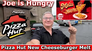 Pizza Hut New Cheeseburger Melt Review | Limited Time Offer | Joe is Hungry 🍔🧀🍕🥟