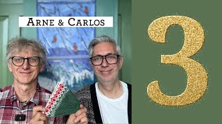 Episode 3 -  🎄Christmas Stocking Knit-Along 2024 with ARNE \u0026 CARLOS! 🎄 | Easy Daily Tutorial 🌟