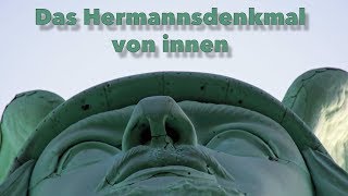 Das Hermannsdenkmal von innen