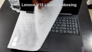 Lenovo V15 Laptop Unboxing and Installation procedure.