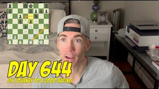 Day 644: Playing chess every day until I reach a 2000 rating