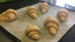 CORNETTI how to shape and bake ITALIAN CROISSANTS the TUSCAN pastry chef way