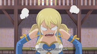 Natsu punishes Lucy | Fairy tail meets fairy nail | fairy tail 100 year quest